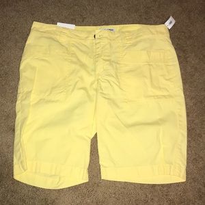 Shorts- yellow